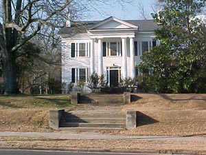 Simpson House in Laurens, SC built in 1839